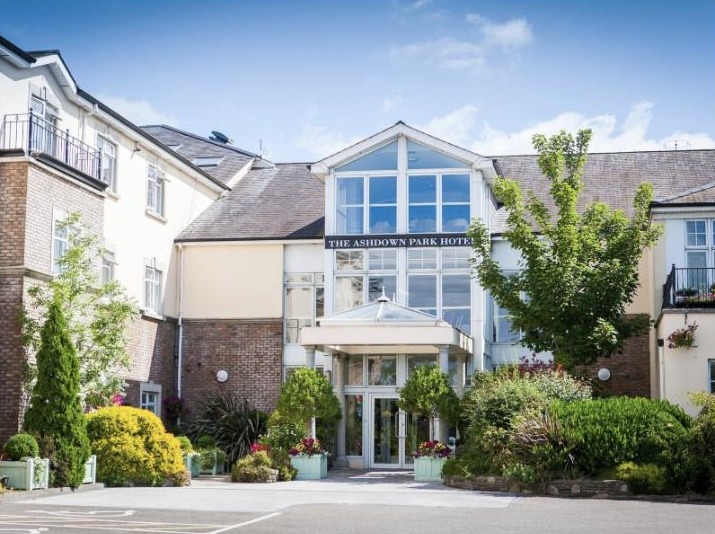 Ashdown Park Hotel - Hotel entrance exterior